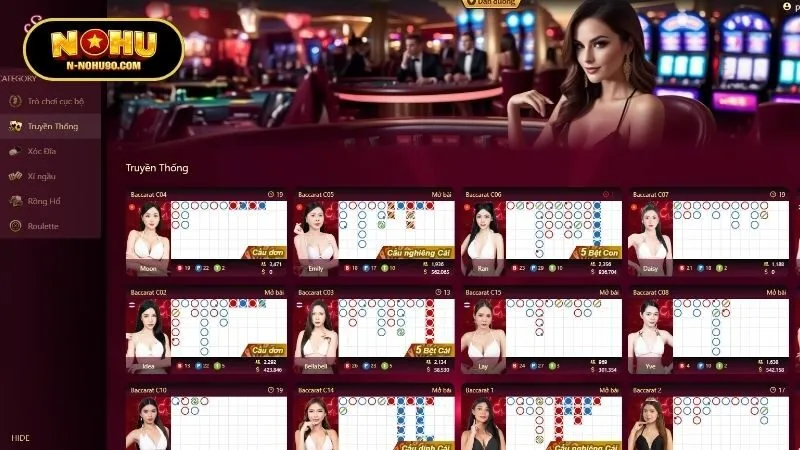 Top game casino Nohu90 hấp dẫn nhất không thể bỏ lỡ
